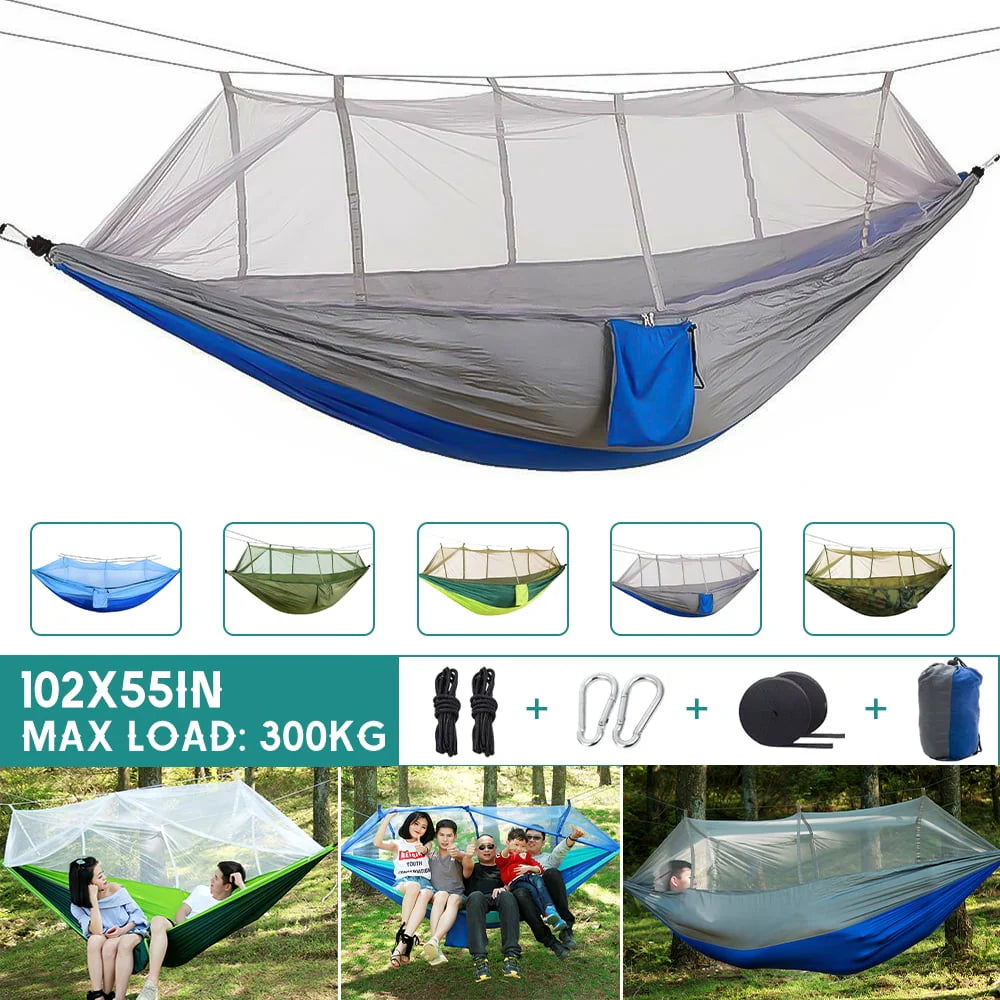Camping Hammock with Mosquito Net 210T Nylon A17269