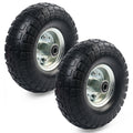 4.10/3.50-4in Flat Free Tire and Wheel, 2 Pack V94411