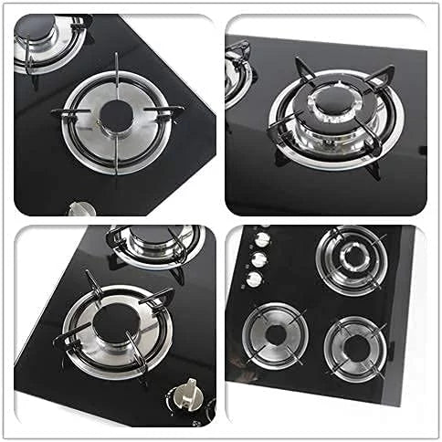 30" 5 Burners Black Tempered Glass Gas Cooktop V65073