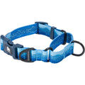 Patterned Fabric Martingale Dog Collar Q443