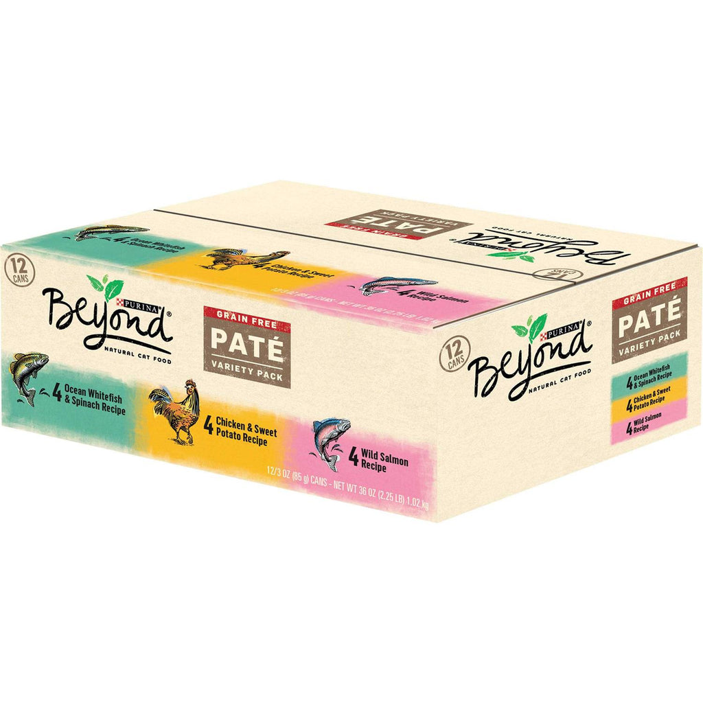 Grain Free Wet Cat Food Pate Variety Pack D271