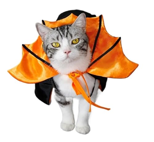 4-Piece Halloween Pet Cosplay Vampire Cloak U721