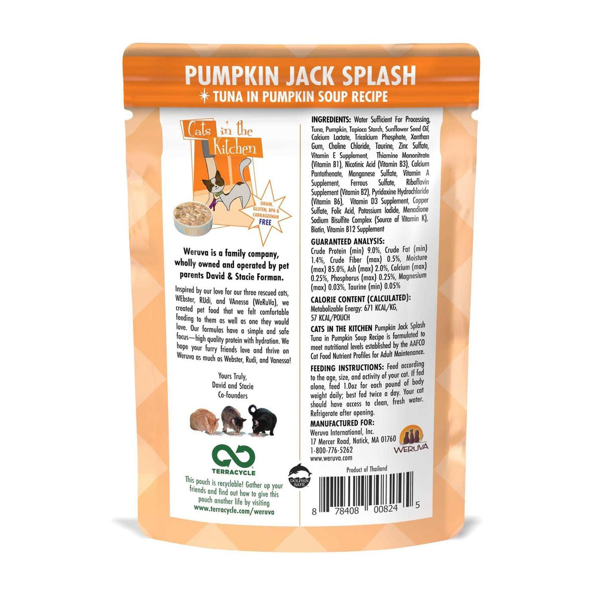 Wet Cat Food Pouches O946