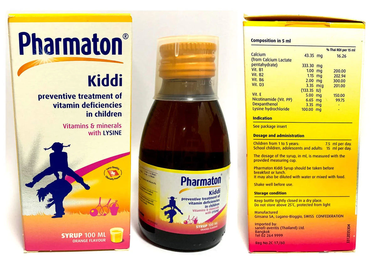 Multivitamins and Minerals Syrup 100 ML U3184