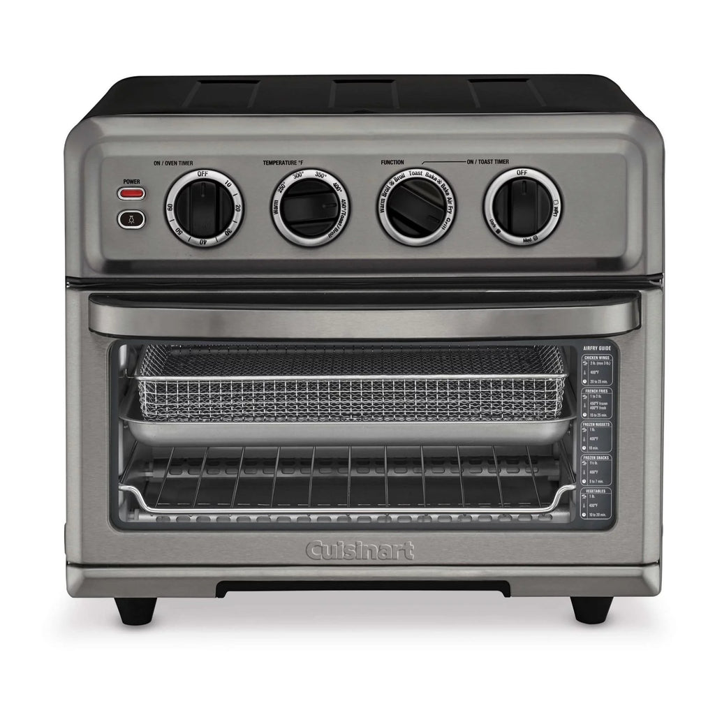 Black AirFryer Oven with Grill and Spatula and Tongs Set J6936