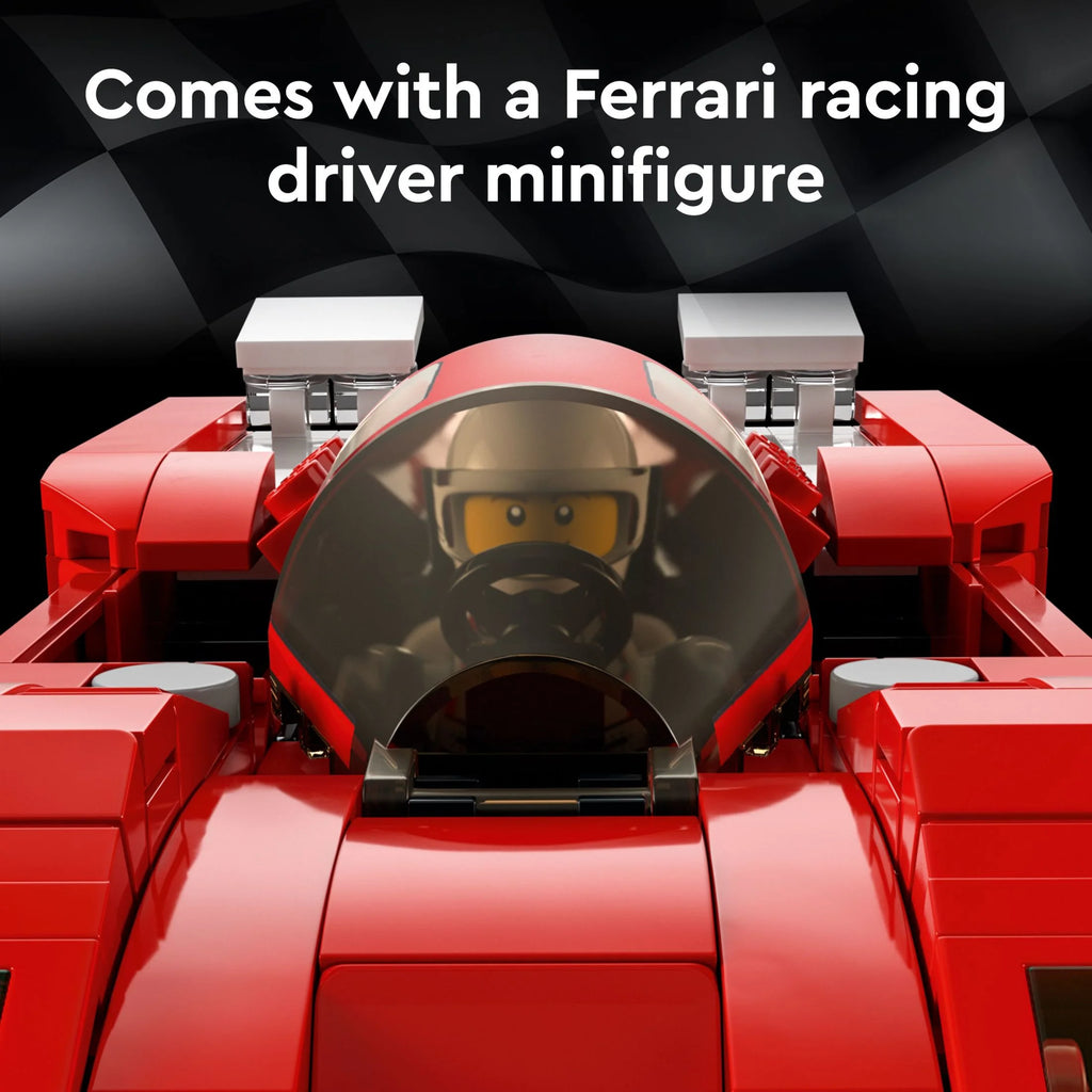 Red Race Car Building Set with Racing Driver Minifigure V503655