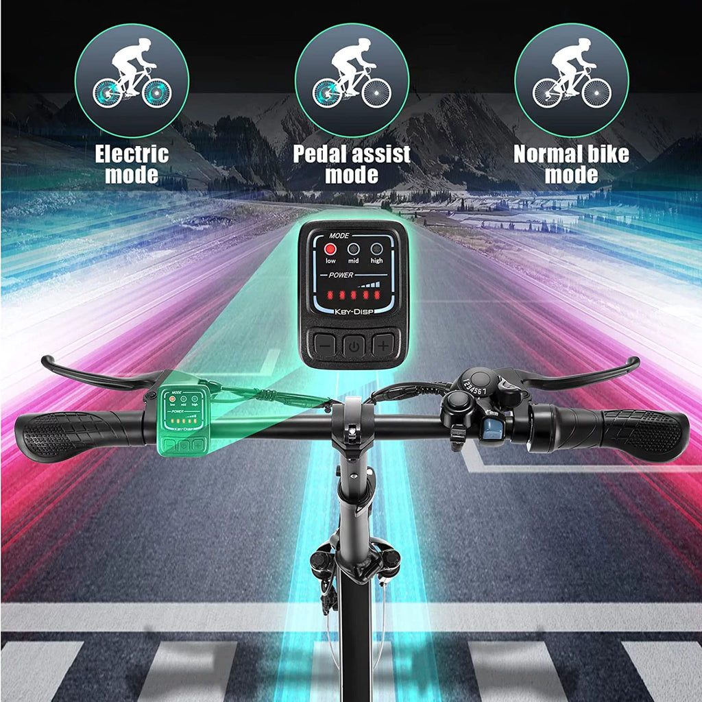 Folding Electric Bike 500W Full Suspension D874020