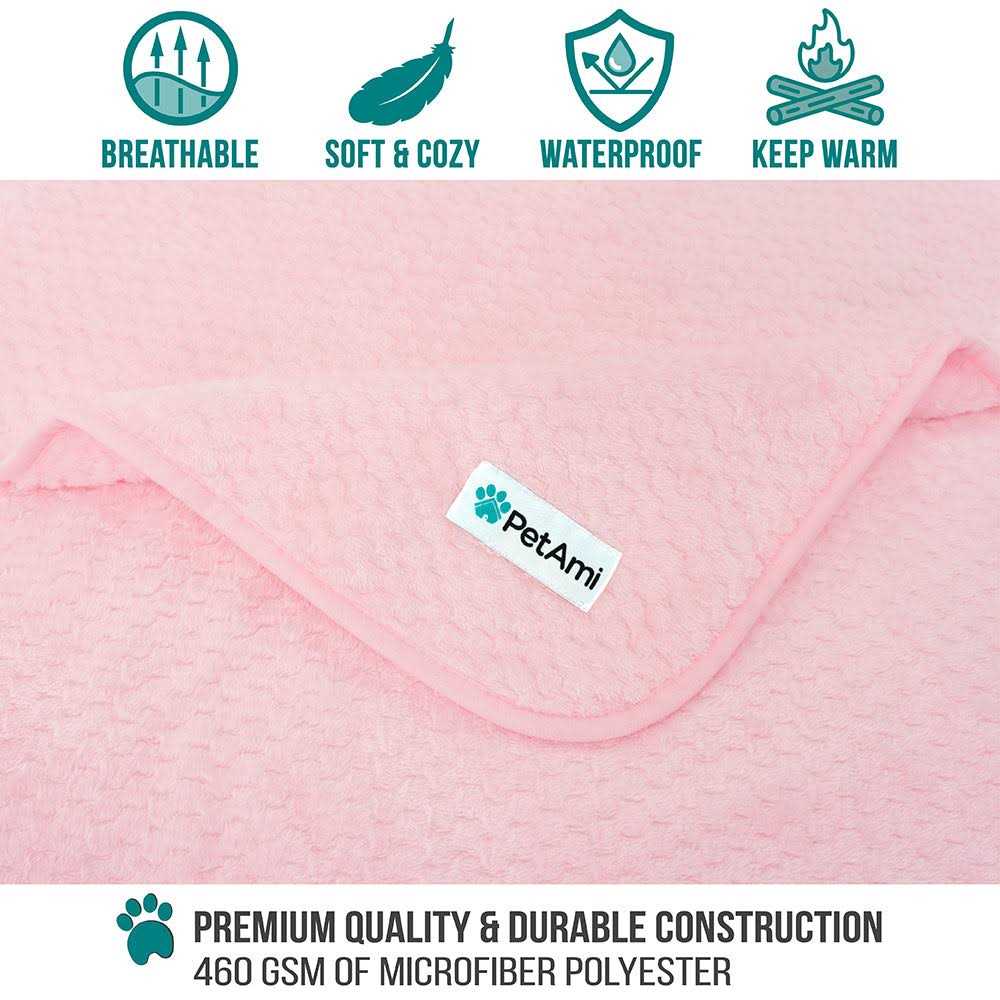Sherpa Fleece Waterproof Cat & Dog Blanket Q51998