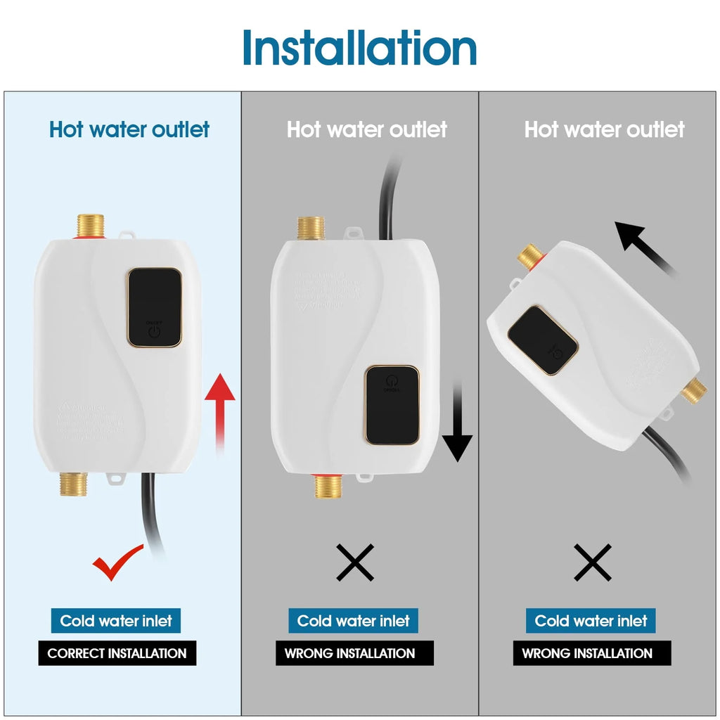 3.0KW 110V Electric Tankless Water Heater G15615