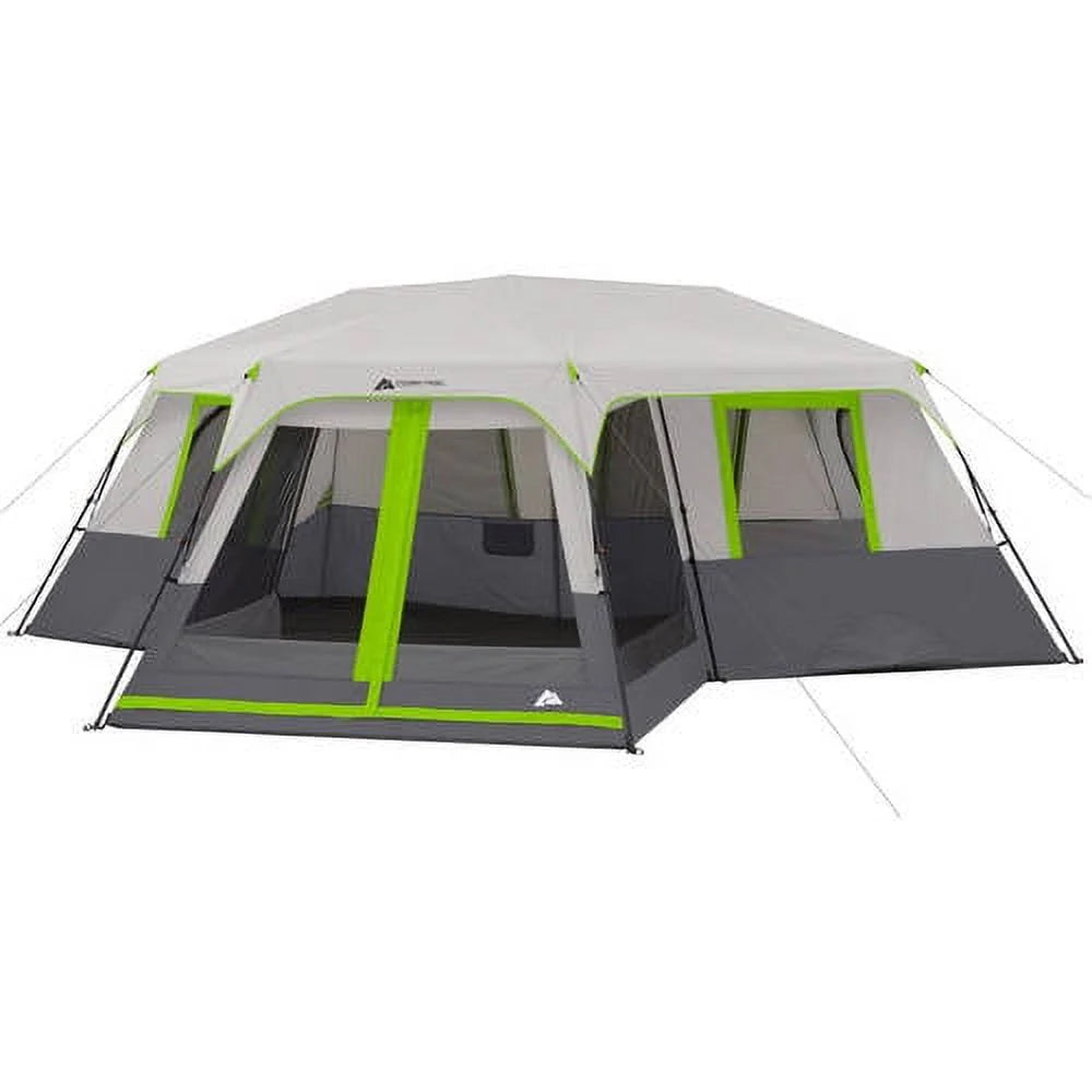 20' x 18' 12-Person 3-Room Instant Cabin Tent with Screen Room E57951