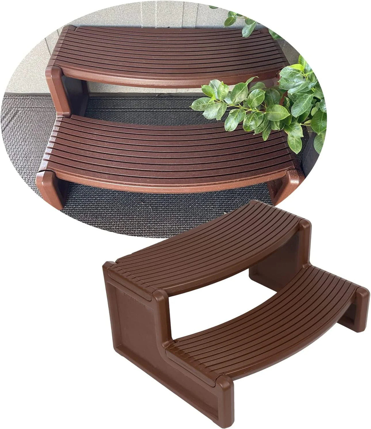 Plastic Non Slip Portable Spa Hot Tubs Step R262446