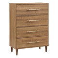 Farmhouse Wood 4-Drawer Chest J501168