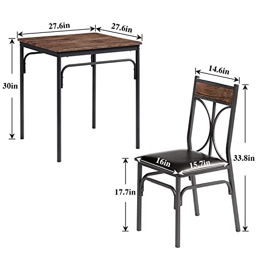 3-Piece Dining Table and Chair Set S64967