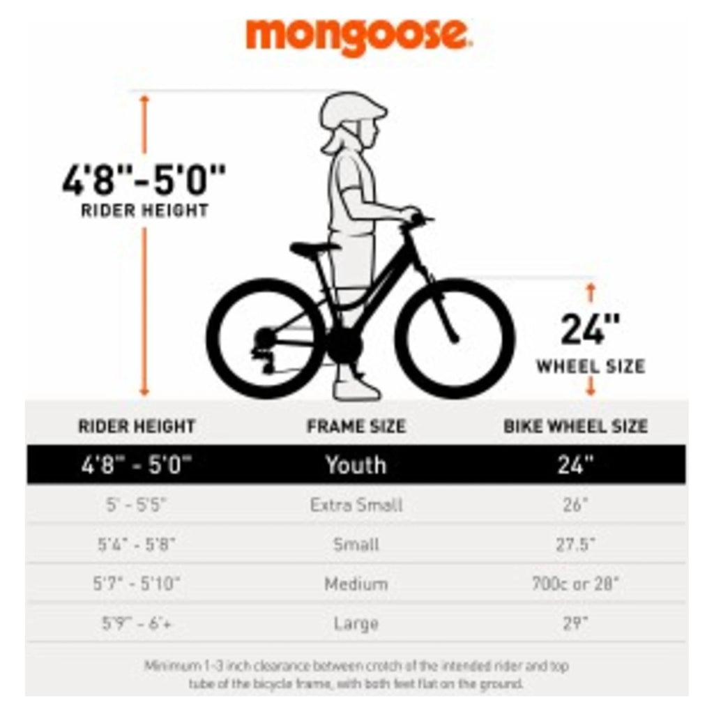 24-in. Black 21 Speeds Mountain Bike A42598