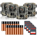 24MP 1080P HD Waterproof Mini Trail Camera 4 Pack G319895
