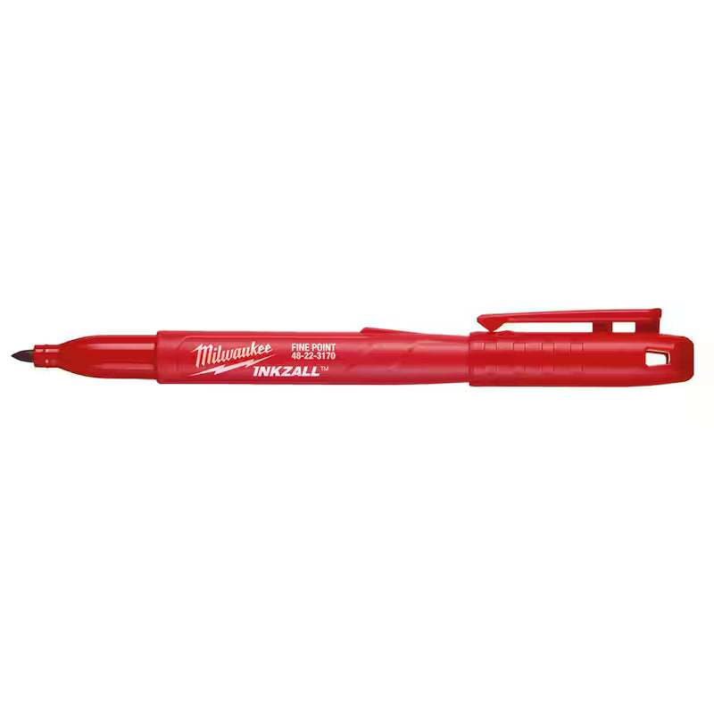 Red Fine Point Permanent Marker 72-Pack Y598815