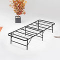 14 Metal Mattress Platform Bed Frame with Steel Slats Twin A22195