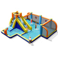 Inflatable Soccer Water Slide with Splash Pool C57000