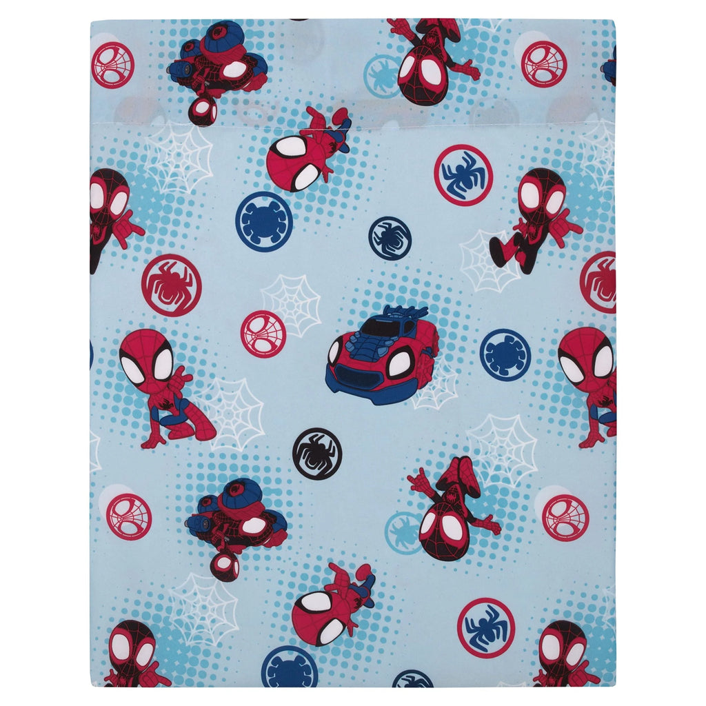 Blue 5pc Toddler Bedding & Blanket Bundle K912041
