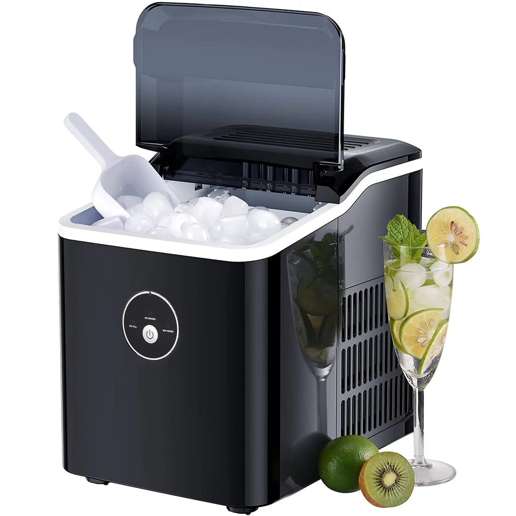 Countertop Ice Maker 28 lbs 2L with Scoop and Basket D79041