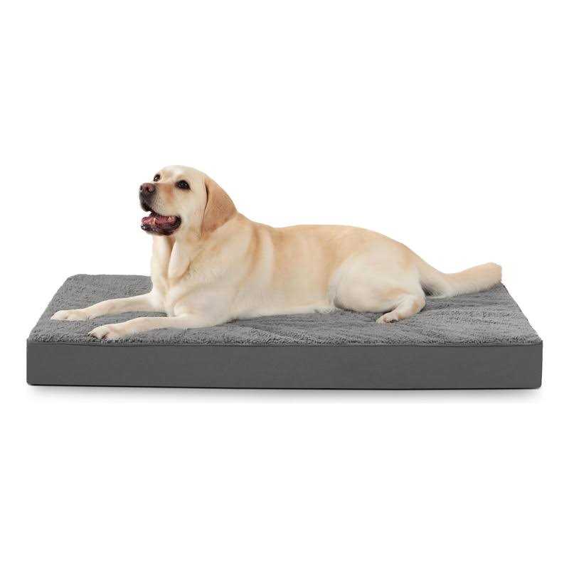 Waterproof Plush Dog Bed with Removable Washable Cover X301293