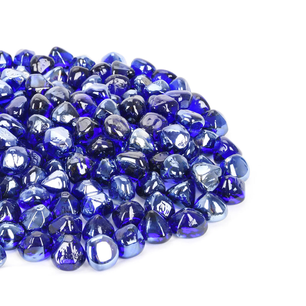 10lb 1 inch Diamonds Fire Glass C725014