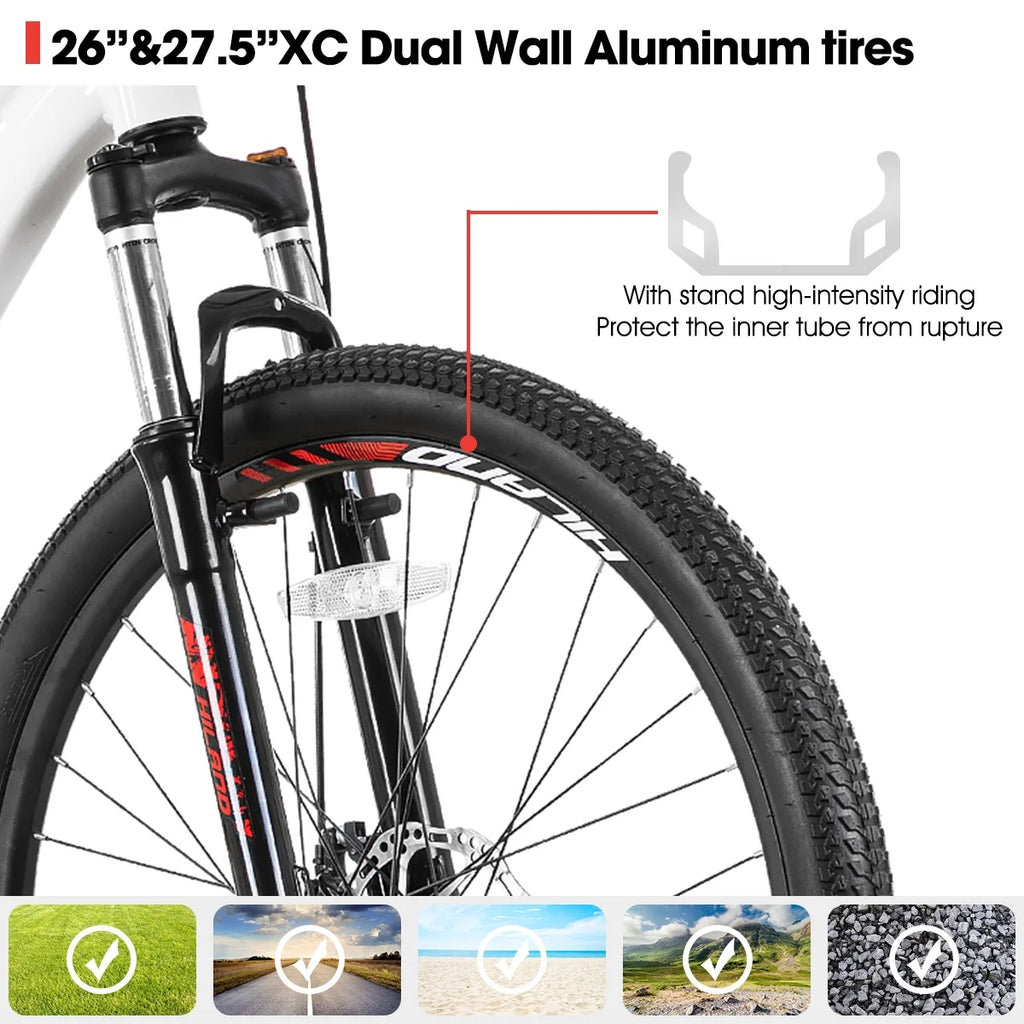 21 Speed 26 inch Mint Green Mountain Bike T948741