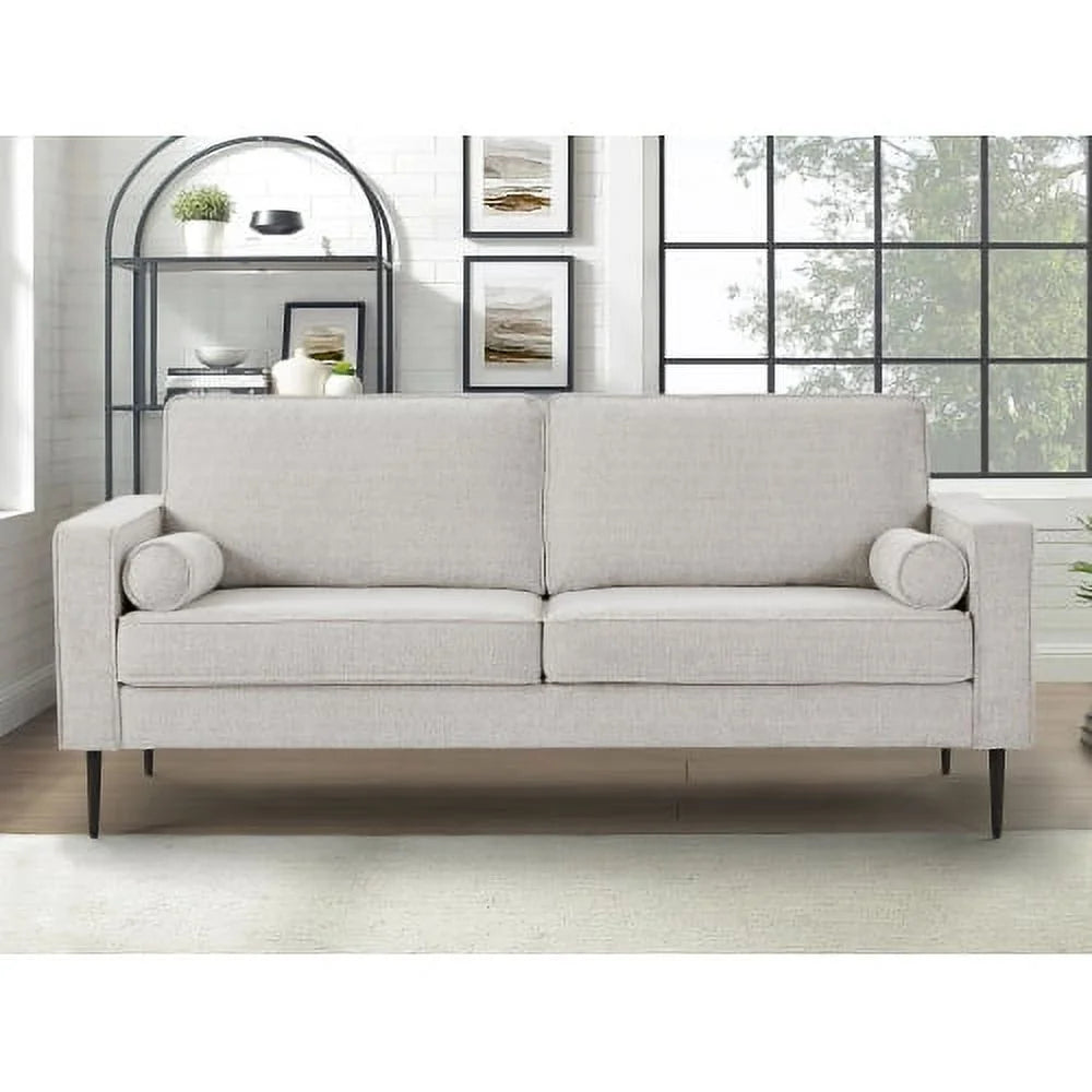 Upholstered Tufted Fabric Sofa B78856