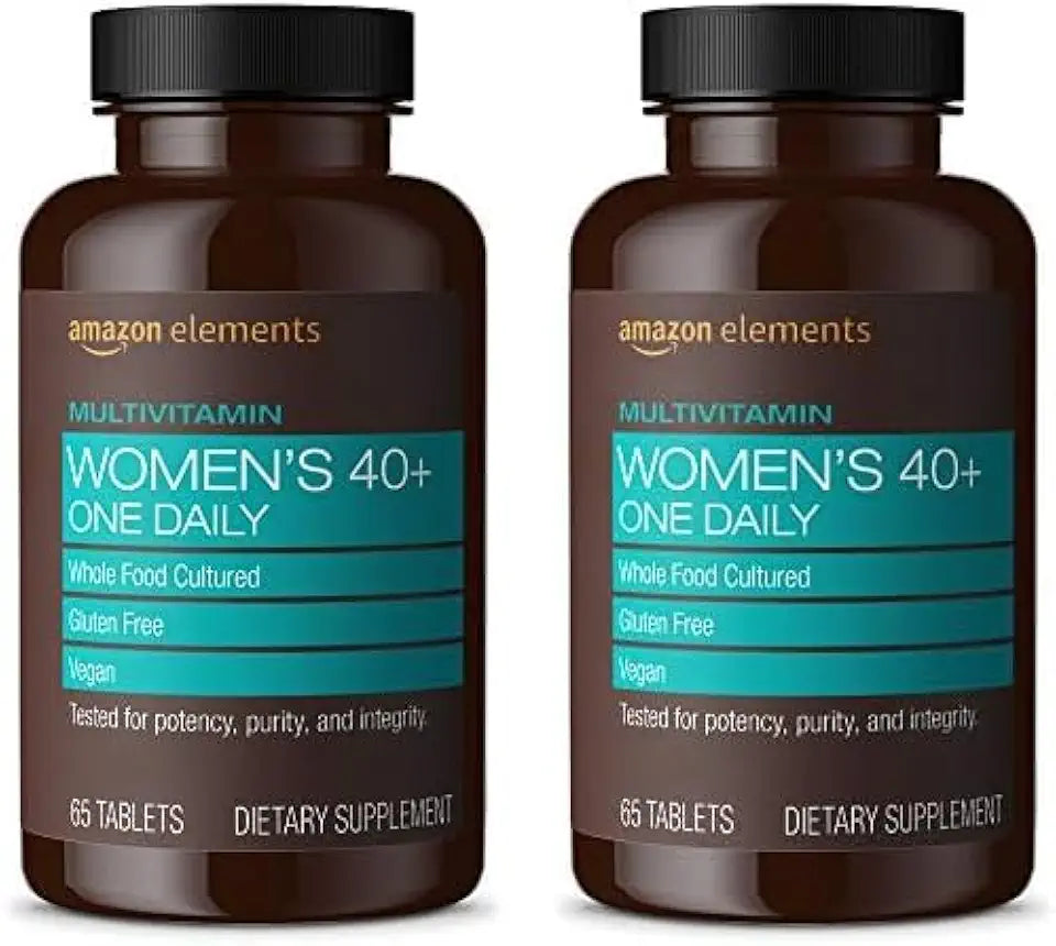 40+ One Daily Multivitamin, Vegan, 65 Tablets, Pack of 2 P224
