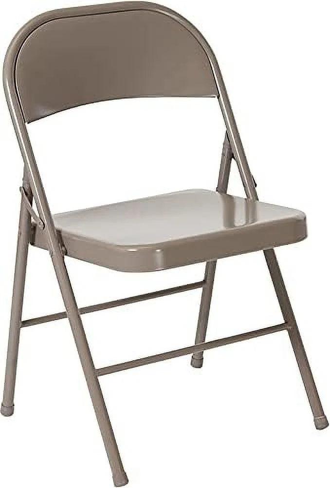 10 Pack Gray Metal Folding Chair D45796