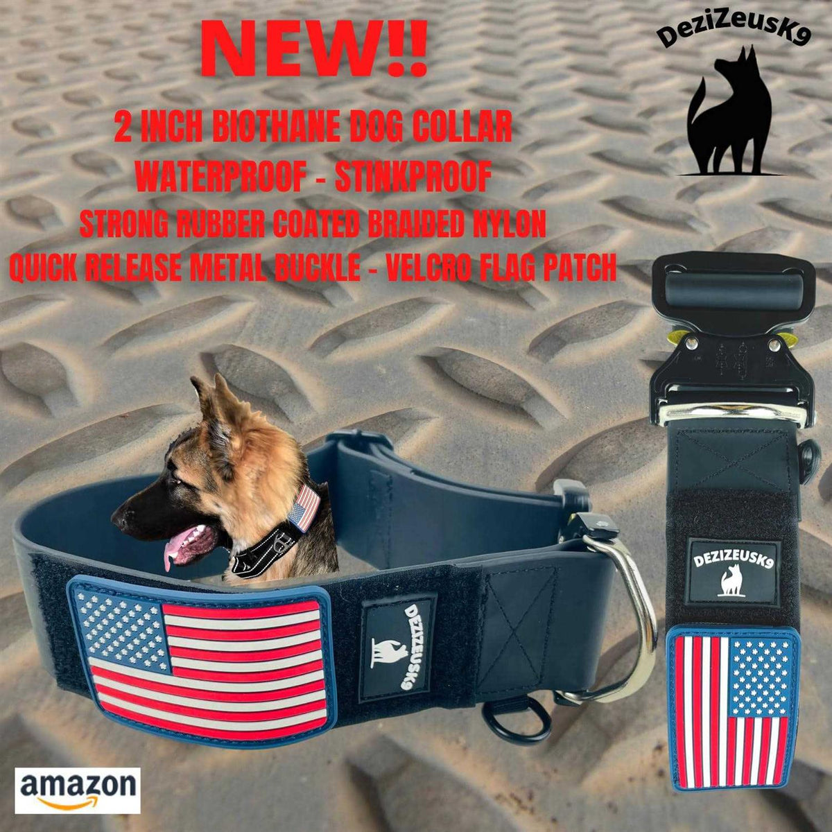 Heavy Duty Dog Leash Quick Release Locking Carabiner M378