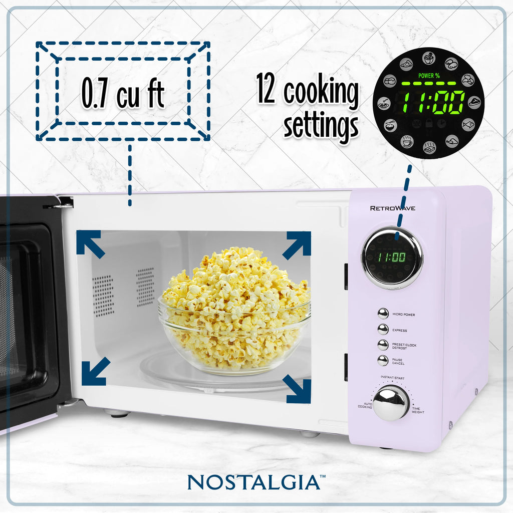 0.7 Cubic Foot 700-Watt Countertop Microwave Oven E569683
