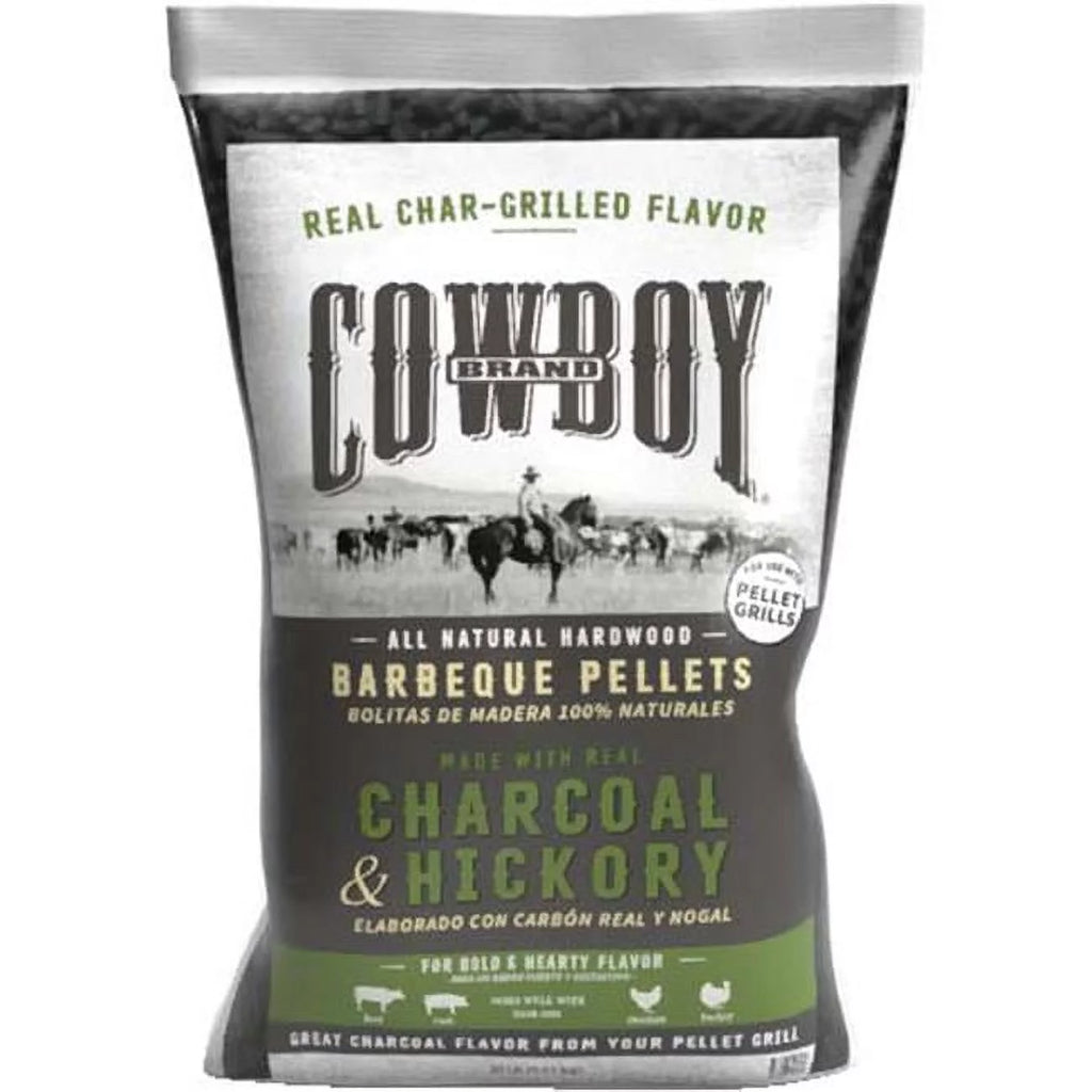 20LB Charcoal and Hickory Wood Pellets Y2142