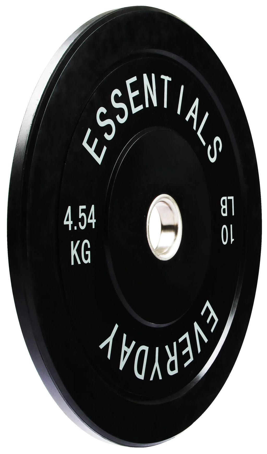 Black 10 lbs Bumper Plate with Steel Hub V85044