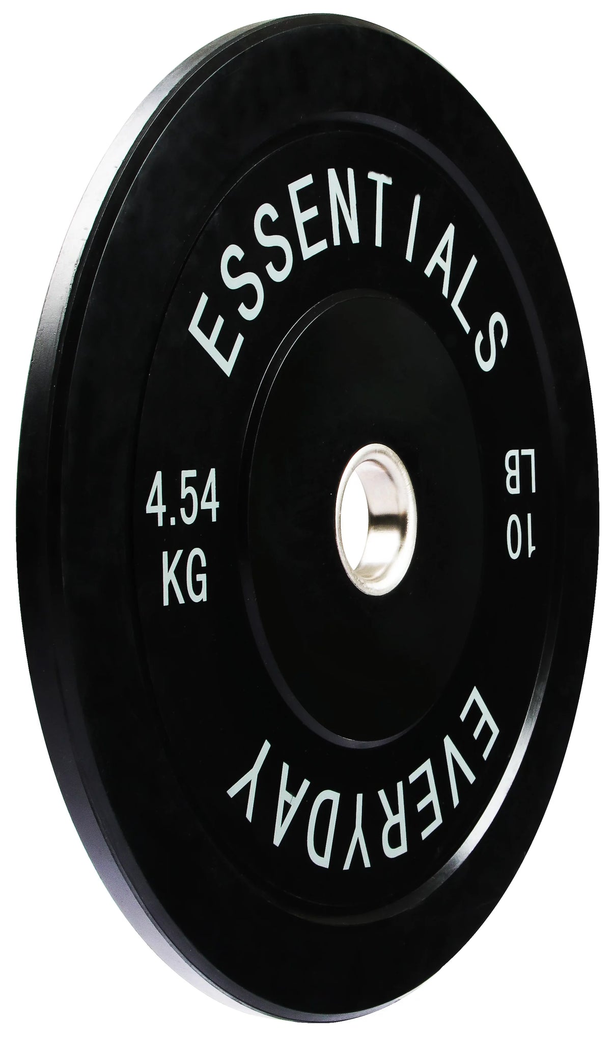 Black 10 lbs Bumper Plate with Steel Hub V85044