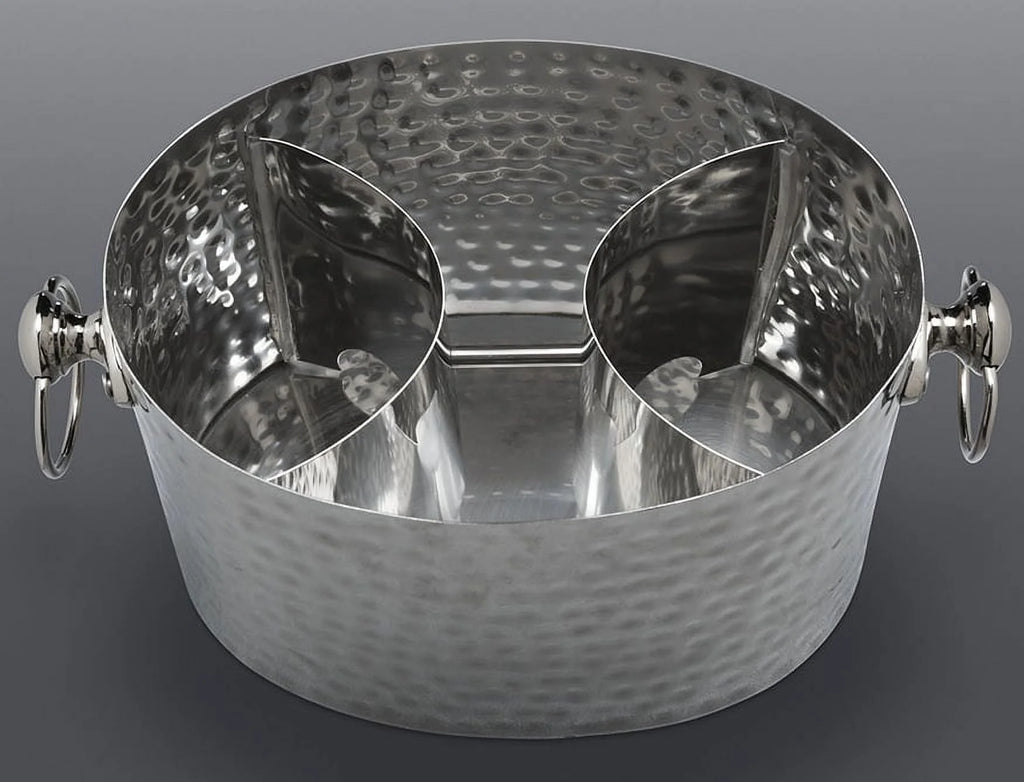 2 bottle Stainless Steel Champagne and Wine Chiller K31562