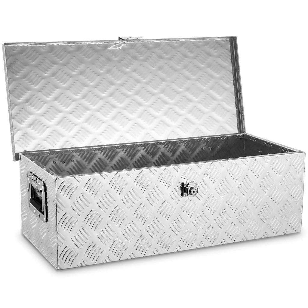 Aluminum Tongue Storage Tool Box W933