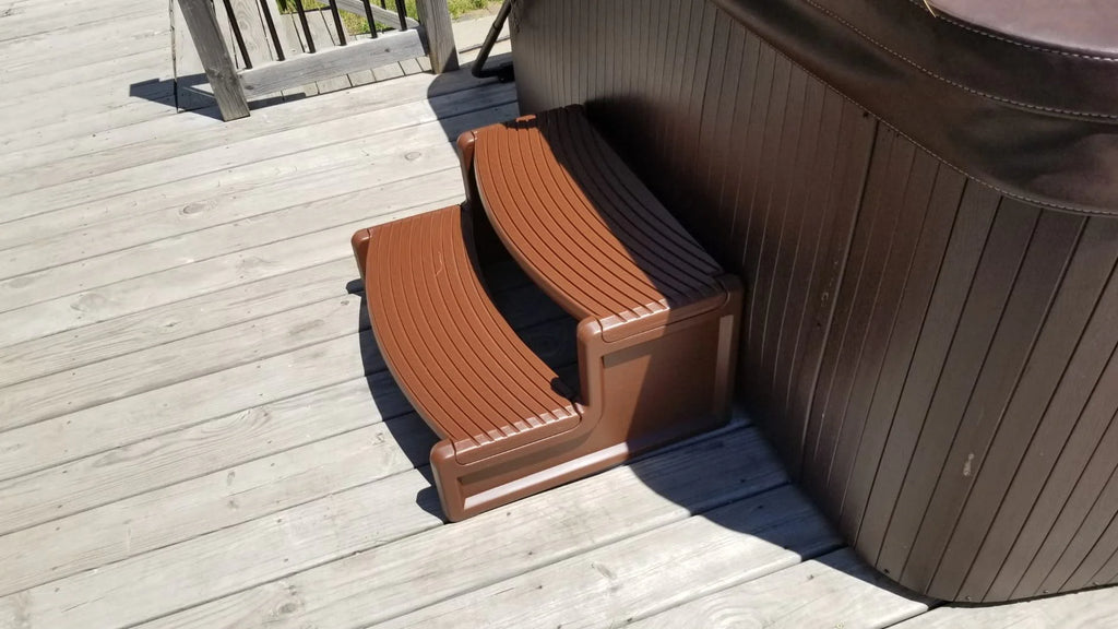 Plastic Non Slip Portable Spa Hot Tubs Step R262446