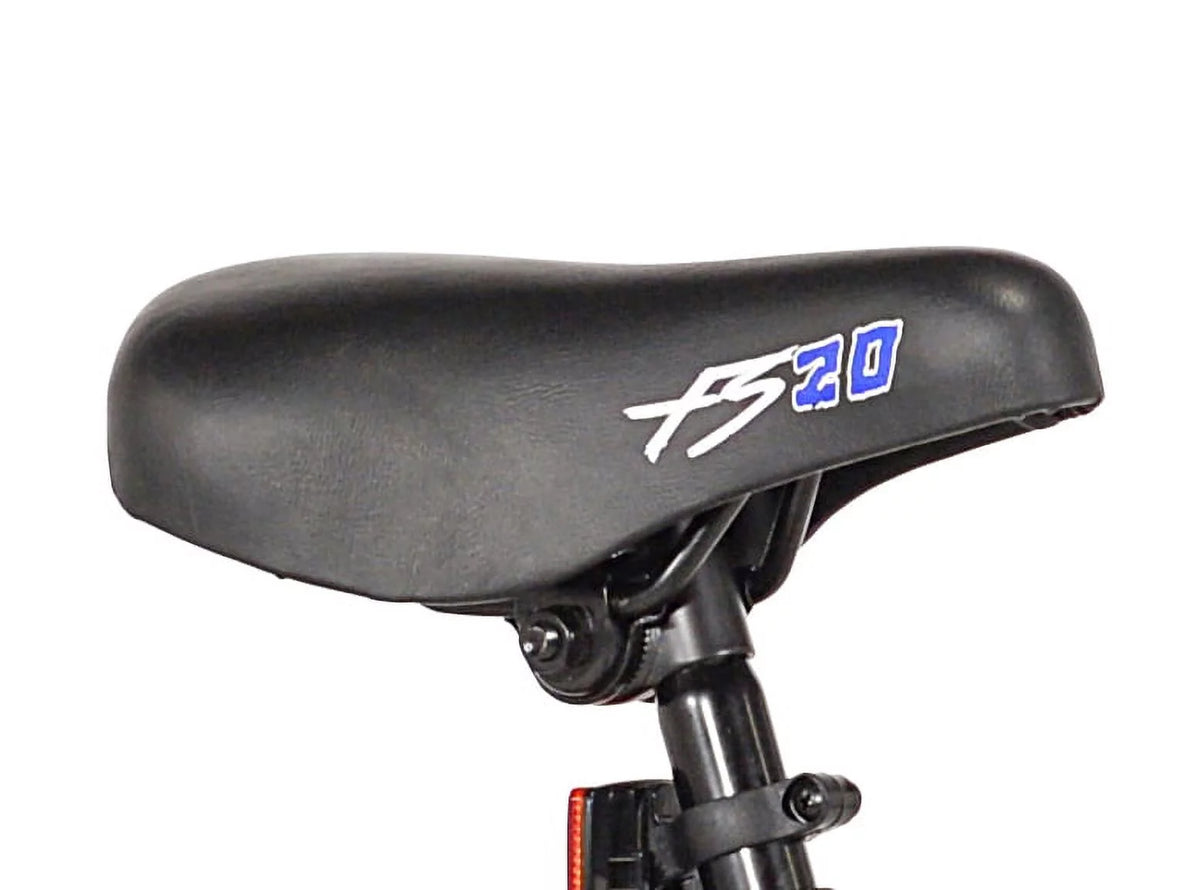 20 Boy's BMX Child Bike Black/Blue D289081