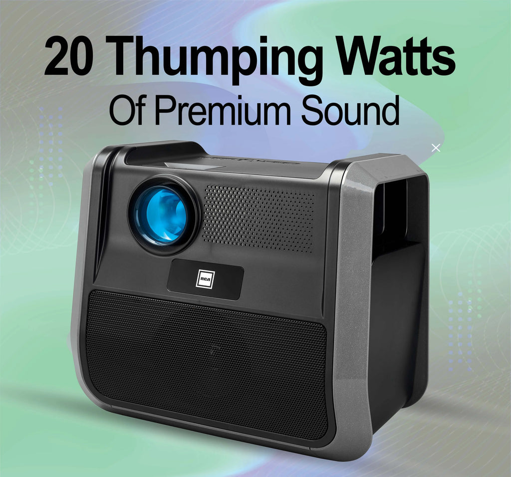 Portable 1080p LED LCD Projector T744
