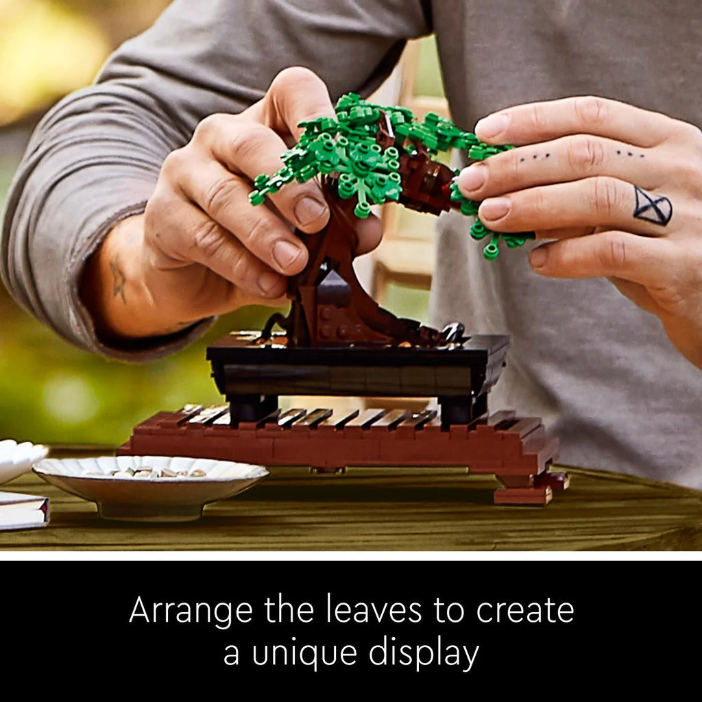 Bonsai Tree Building Set with Cherry Blossom Flowers J89031