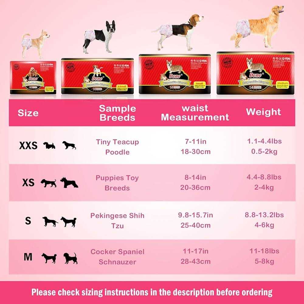 Disposable Pet Diapers for Female Dogs Super Absorbent V186