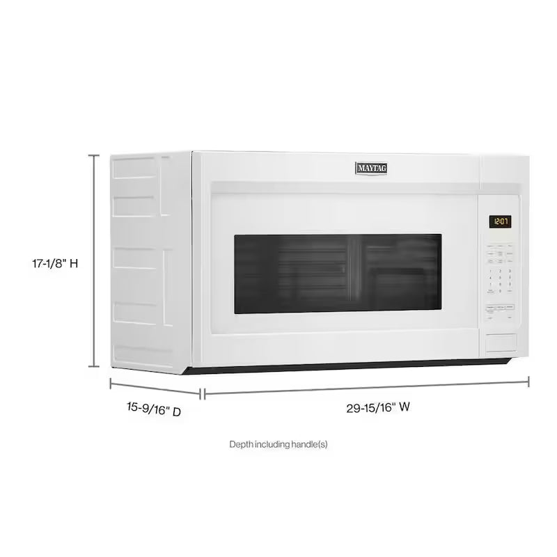 White 1.7 cu. ft. Over the Range Microwave R88690