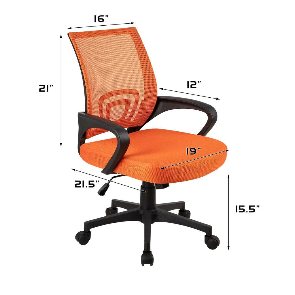 Black Swivel Manager's Chair with Lumbar Support Z88878