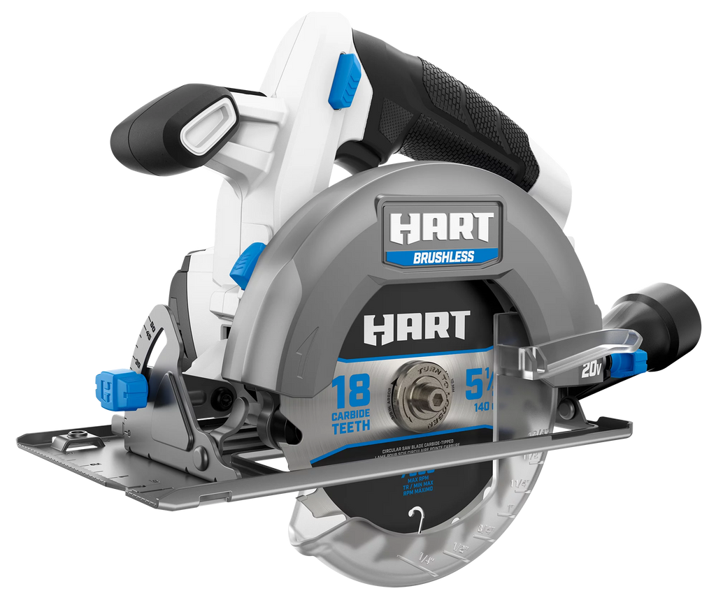 20-Volt Brushless 5-1/2-inch Compact Circular Saw with 4Ah Battery and Charger X9561