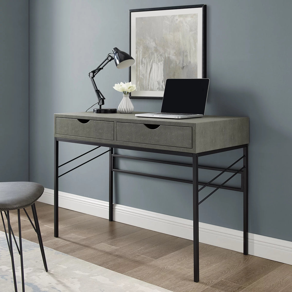 Grey Writing Desk R1773