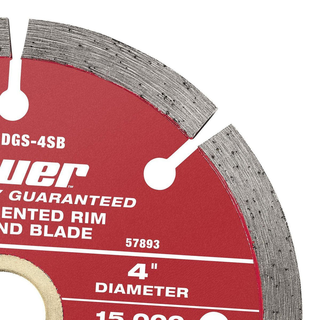 4 in. Segmented Rim Diamond Saw Blade J50195