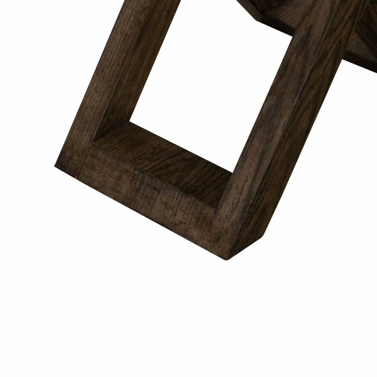 Russet Brown Chairside Table A55010