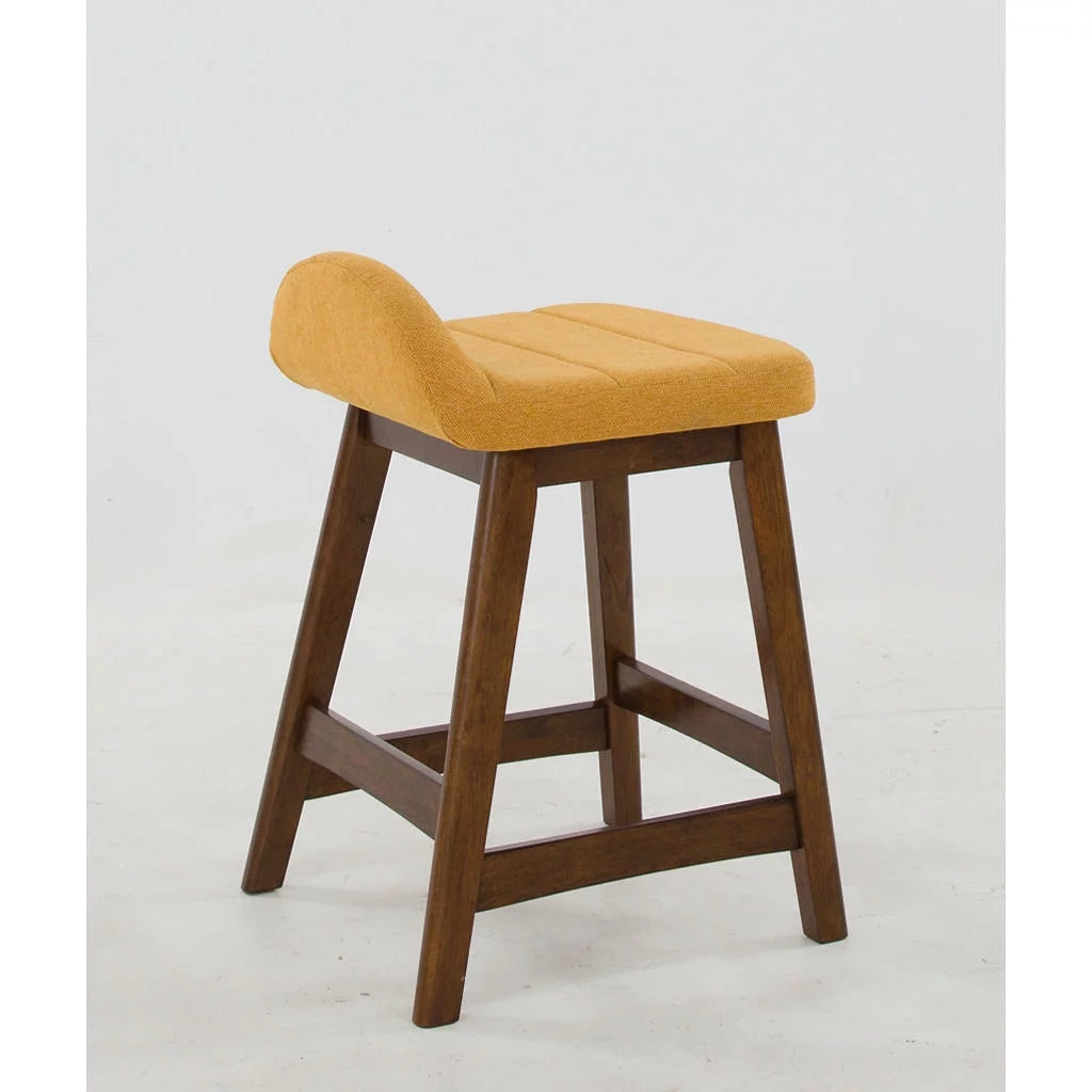 Upholstered Counter Height Bar Stool with Foam Cushion, Set of 2 T95101