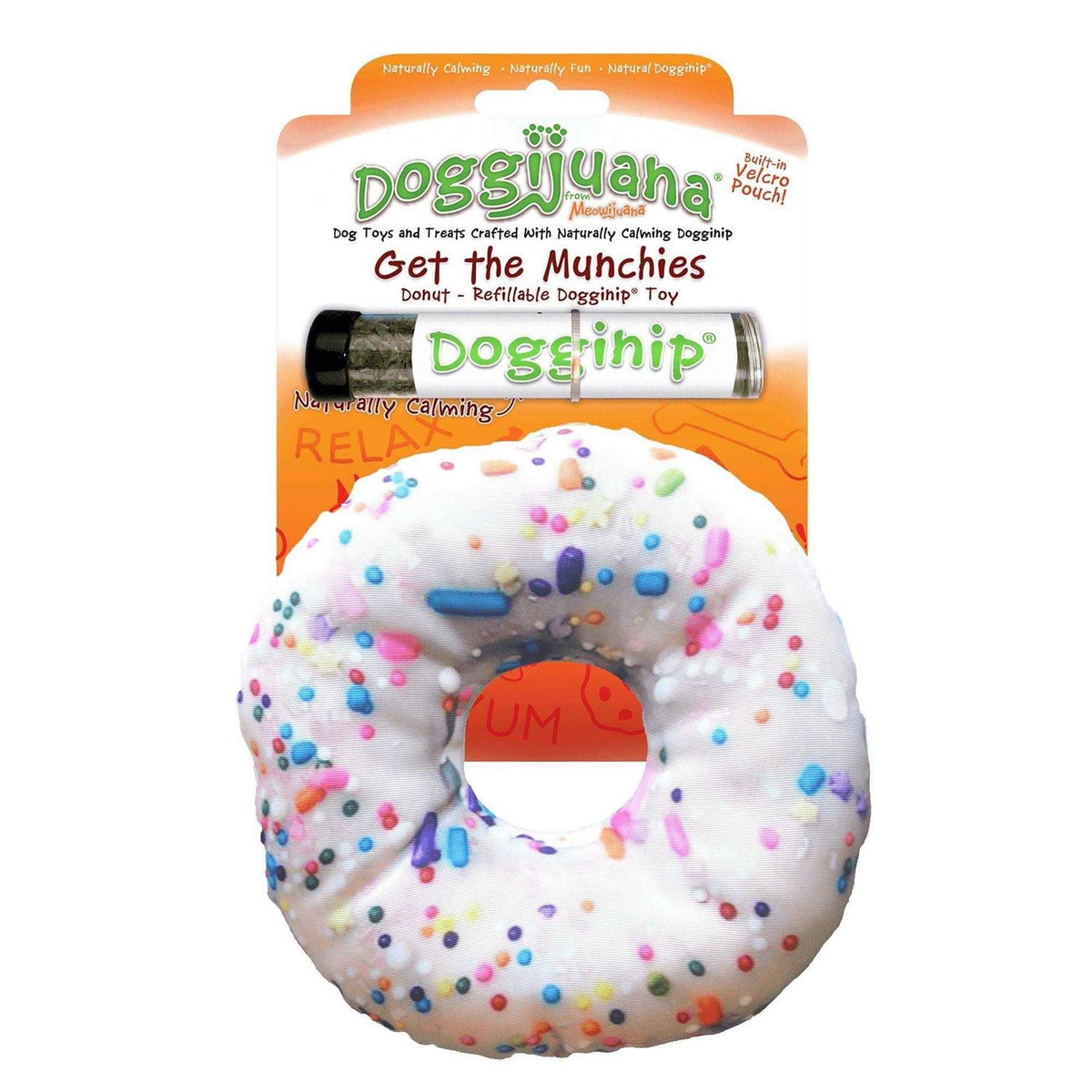 Refillable Donut Dog Toy G68793